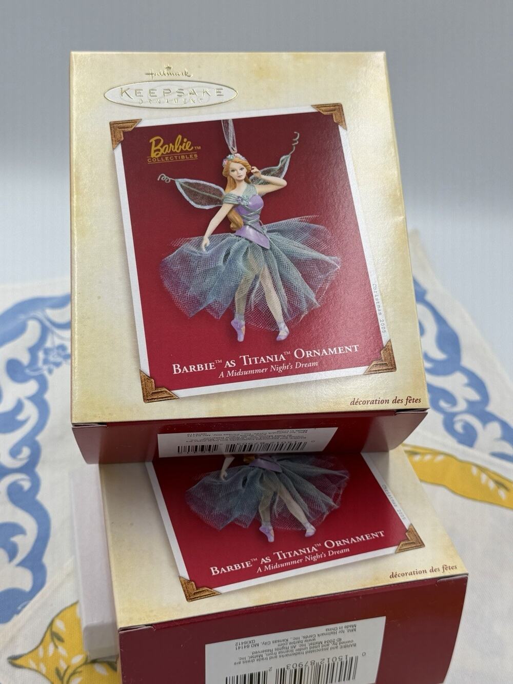 2005 Hallmark Keepsake Barbie As Titania Ornament A Midsummer Night’s Dream